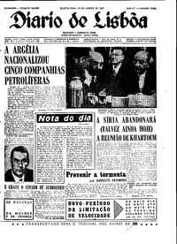 Quarta, 30 de Agosto de 1967 (2ª edição)