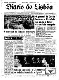 Segunda, 11 de Setembro de 1967 (1ª edição)