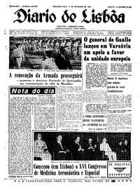 Segunda, 11 de Setembro de 1967 (2ª edição)