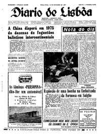 Terça, 19 de Setembro de 1967 (1ª edição)