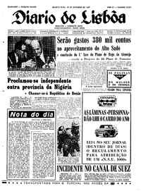 Quarta, 20 de Setembro de 1967 (1ª edição)