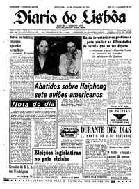 Sexta, 22 de Setembro de 1967 (1ª edição)