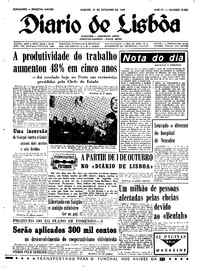 Sábado, 23 de Setembro de 1967 (2ª edição)