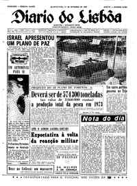 Quarta, 27 de Setembro de 1967 (2ª edição)