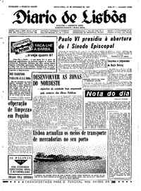 Sexta, 29 de Setembro de 1967 (1ª edição)