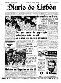 Sábado,  7 de Outubro de 1967 (1ª edição)