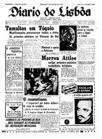 Domingo,  8 de Outubro de 1967 (1ª edição)