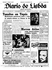 Domingo,  8 de Outubro de 1967 (3ª edição)