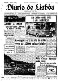 Domingo, 15 de Outubro de 1967 (1ª edição)