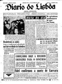 Segunda, 16 de Outubro de 1967 (2ª edição)