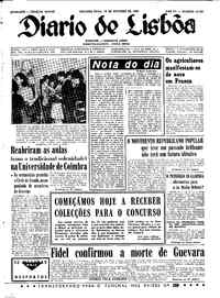 Segunda, 16 de Outubro de 1967 (3ª edição)