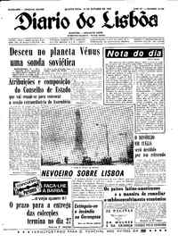 Quarta, 18 de Outubro de 1967 (2ª edição)