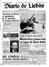 Quinta,  2 de Novembro de 1967 (1ª edição)