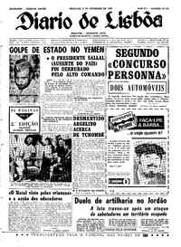 Domingo,  5 de Novembro de 1967 (2ª edição)