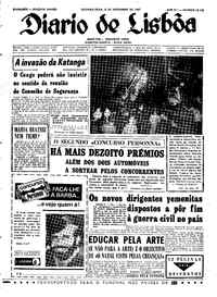 Segunda,  6 de Novembro de 1967 (1ª edição)