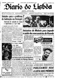 Quinta,  9 de Novembro de 1967 (1ª edição)