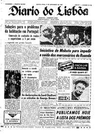 Quinta,  9 de Novembro de 1967 (2ª edição)