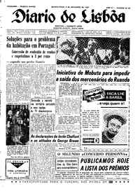 Quinta,  9 de Novembro de 1967 (3ª edição)