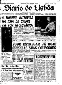 Quinta, 16 de Novembro de 1967 (1ª edição)