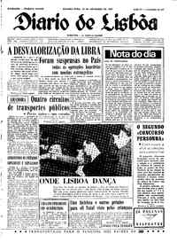 Segunda, 20 de Novembro de 1967 (3ª edição)