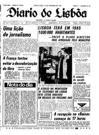 Quarta, 22 de Novembro de 1967 (2ª edição)