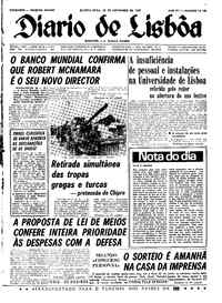 Quarta, 29 de Novembro de 1967 (2ª edição)