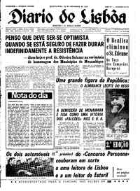 Quinta, 30 de Novembro de 1967 (2ª edição)