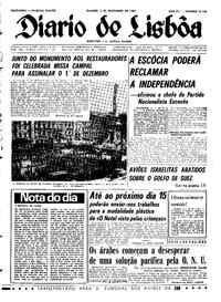 Sábado,  2 de Dezembro de 1967 (2ª edição)