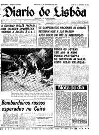 Domingo,  3 de Dezembro de 1967 (1ª edição)