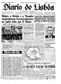 Segunda,  4 de Dezembro de 1967 (3ª edição)