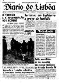 Quarta,  6 de Dezembro de 1967 (3ª edição)