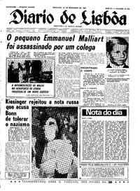 Domingo, 10 de Dezembro de 1967 (2ª edição)