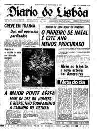 Quarta, 13 de Dezembro de 1967 (1ª edição)