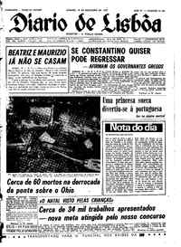 Sábado, 16 de Dezembro de 1967 (1ª edição)