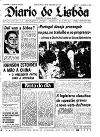 Quarta, 20 de Dezembro de 1967 (1ª edição)