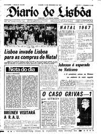 Sábado, 23 de Dezembro de 1967 (1ª edição)