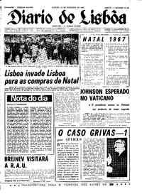 Sábado, 23 de Dezembro de 1967 (2ª edição)