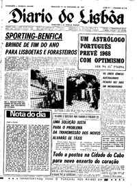 Domingo, 31 de Dezembro de 1967 (1ª edição)