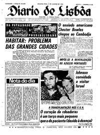 Segunda,  8 de Janeiro de 1968 (2ª edição)