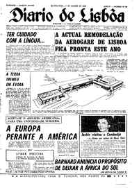 Quinta, 11 de Janeiro de 1968 (3ª edição)