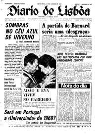 Sexta, 12 de Janeiro de 1968 (3ª edição)