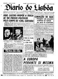 Sábado, 13 de Janeiro de 1968 (1ª edição)