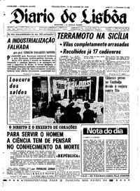 Segunda, 15 de Janeiro de 1968 (1ª edição)