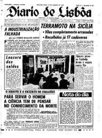 Segunda, 15 de Janeiro de 1968 (2ª edição)