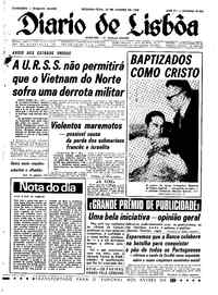 Segunda, 29 de Janeiro de 1968 (2ª edição)