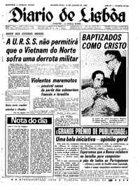 Segunda, 29 de Janeiro de 1968 (3ª edição)