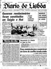 Quinta,  1 de Fevereiro de 1968 (1ª edição)