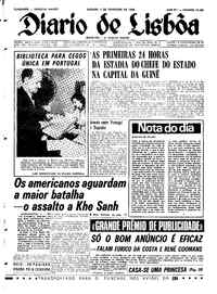 Sábado,  3 de Fevereiro de 1968 (1ª edição)