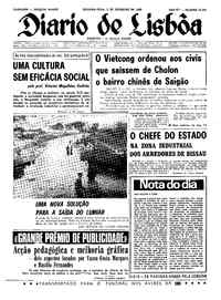 Segunda,  5 de Fevereiro de 1968 (3ª edição)