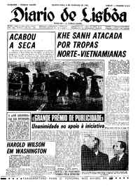 Quinta,  8 de Fevereiro de 1968 (1ª edição)